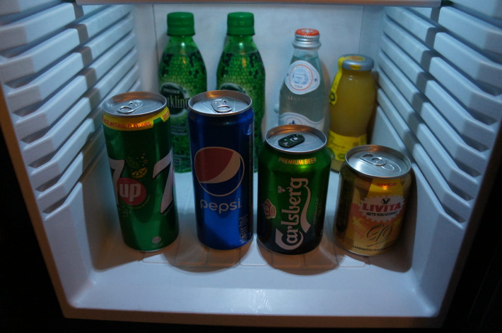 アロフトの冷蔵庫