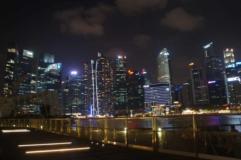 シンガポール夜景