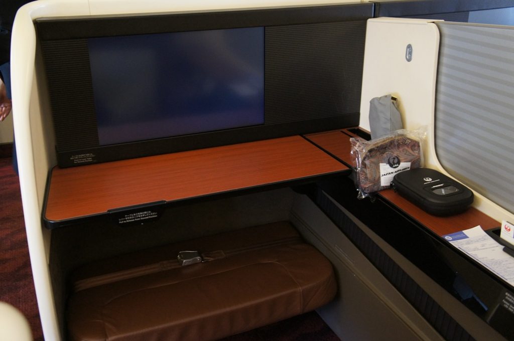 ファーストクラス座席