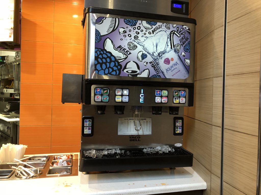 ドリンクの機械