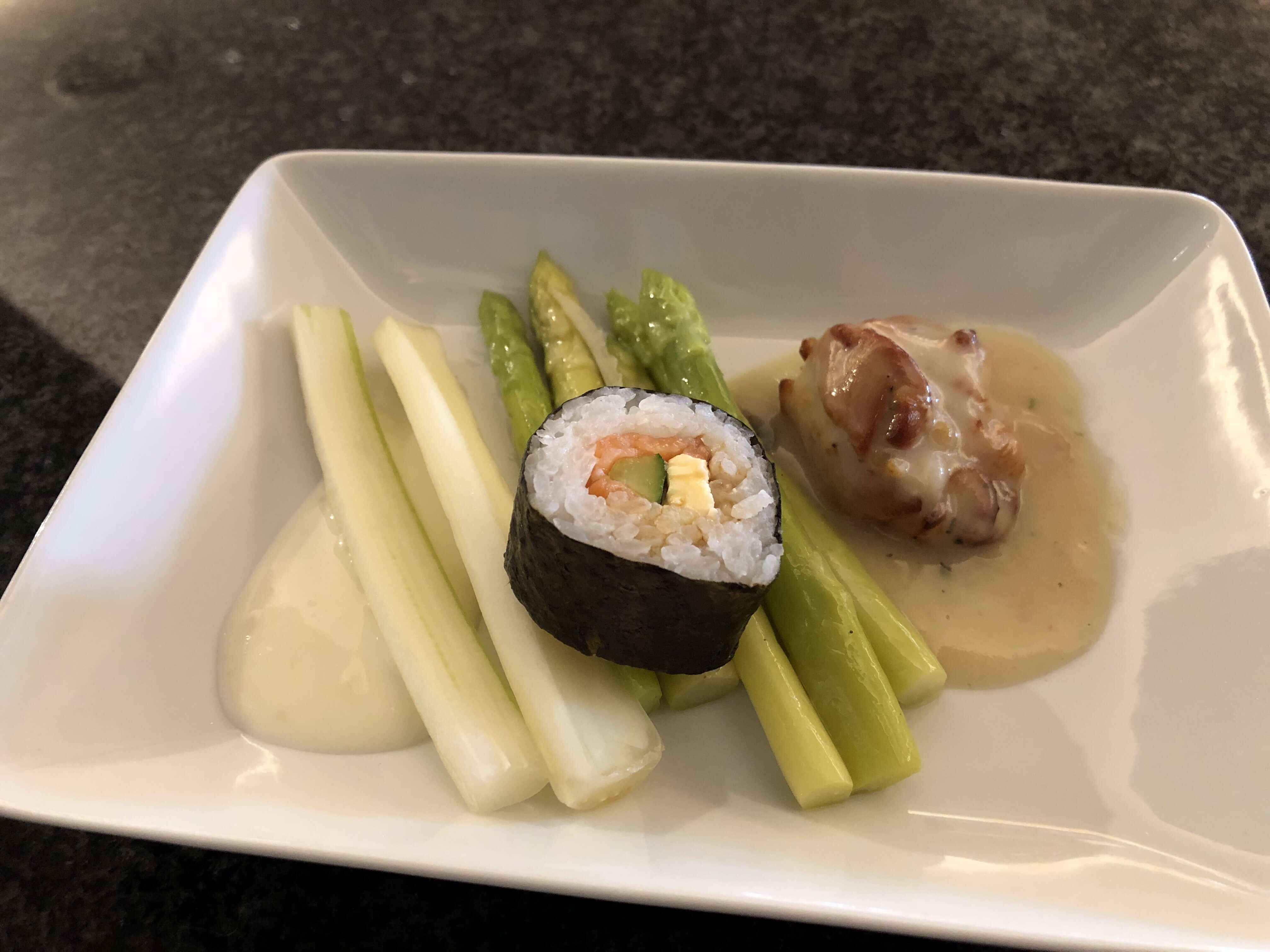 アドミラルクラブ食べたもの