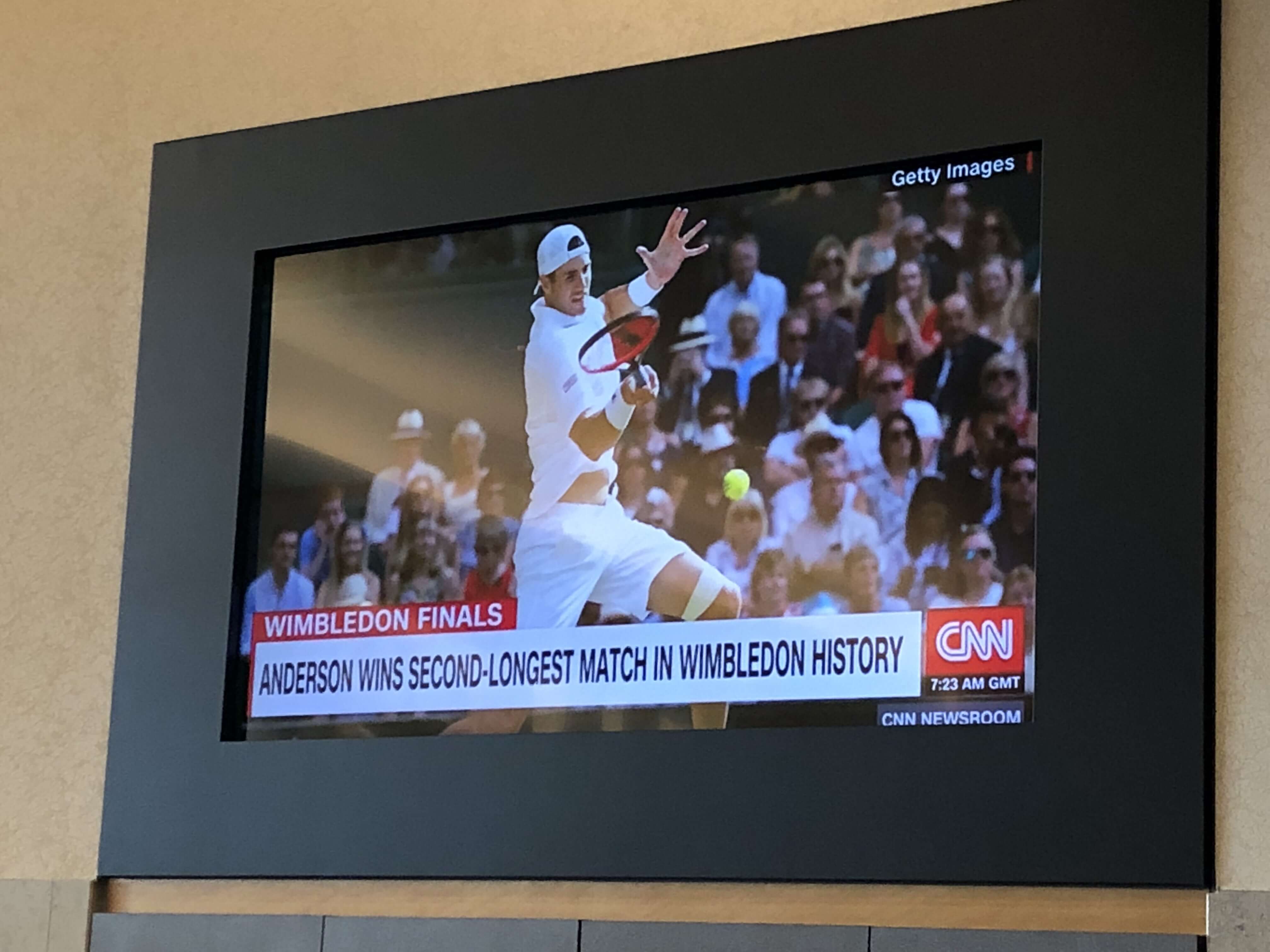 アドミラルクラブで見ていたテレビ