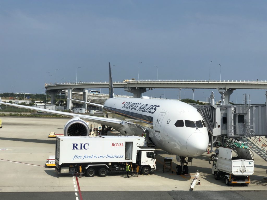 シンガポール航空飛行機