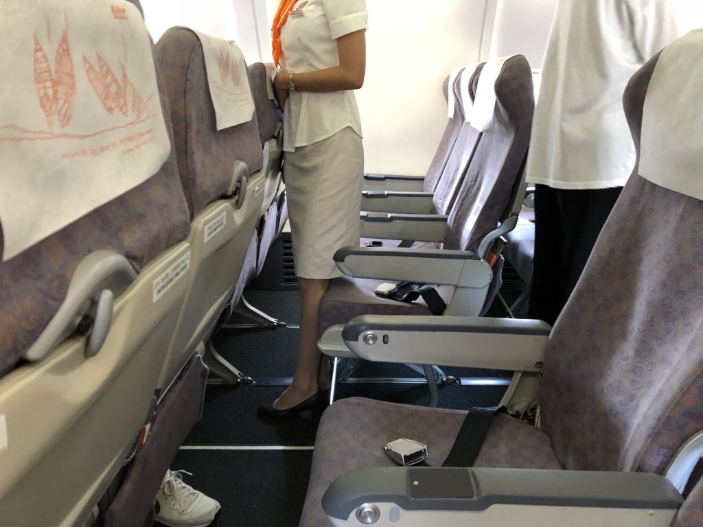 チェジュ航空シート