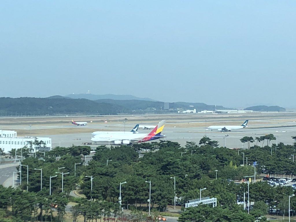 ラウンジから見える景色