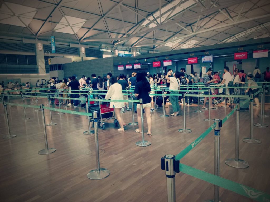 イースター航空カウンター