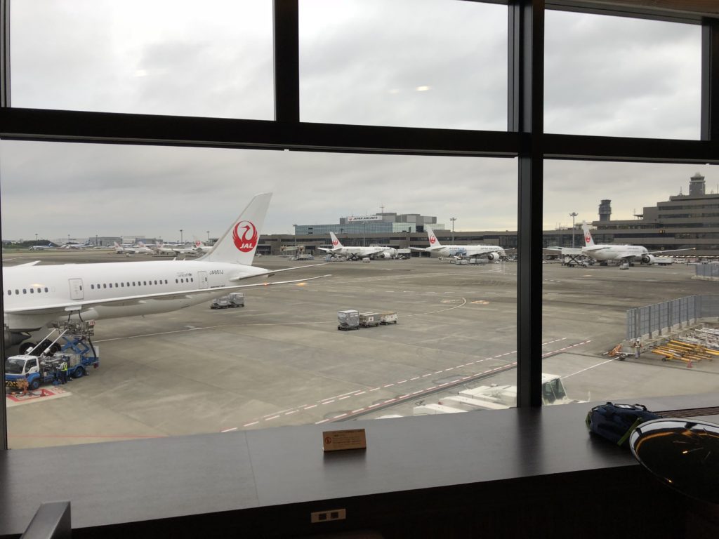 ラウンジからの景色