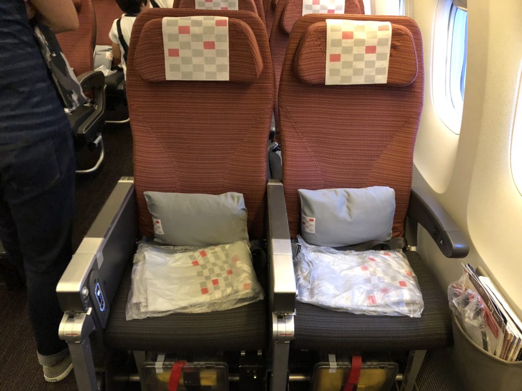 JALエコノミー座席