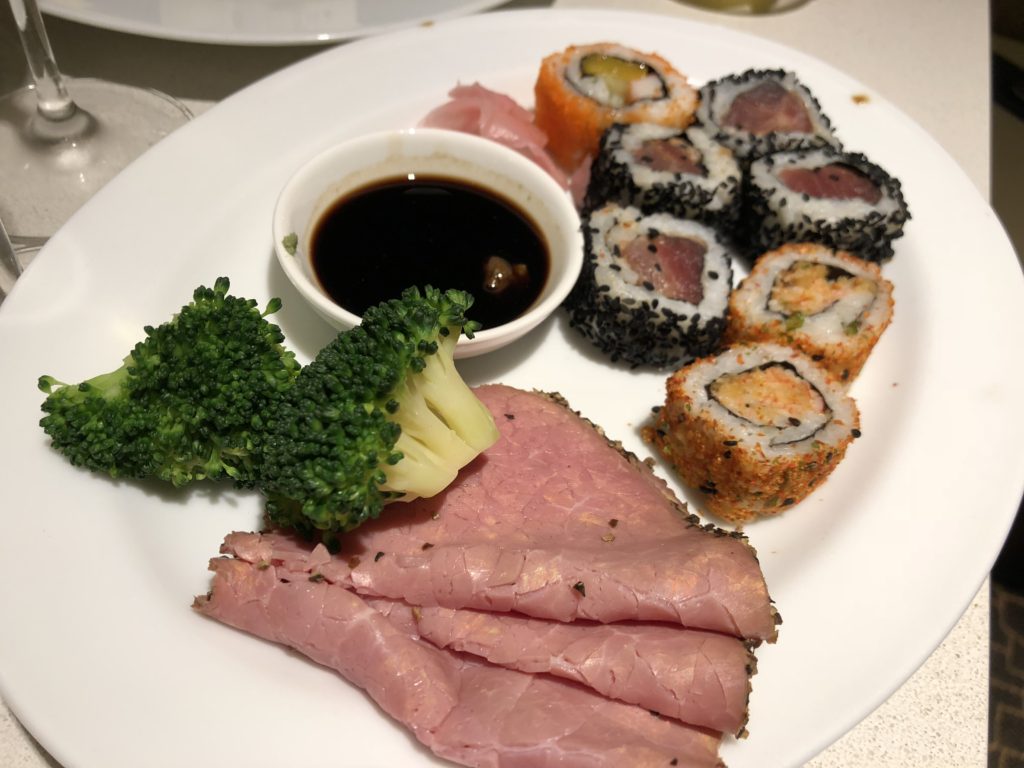 クラブラウンジ食べたもの