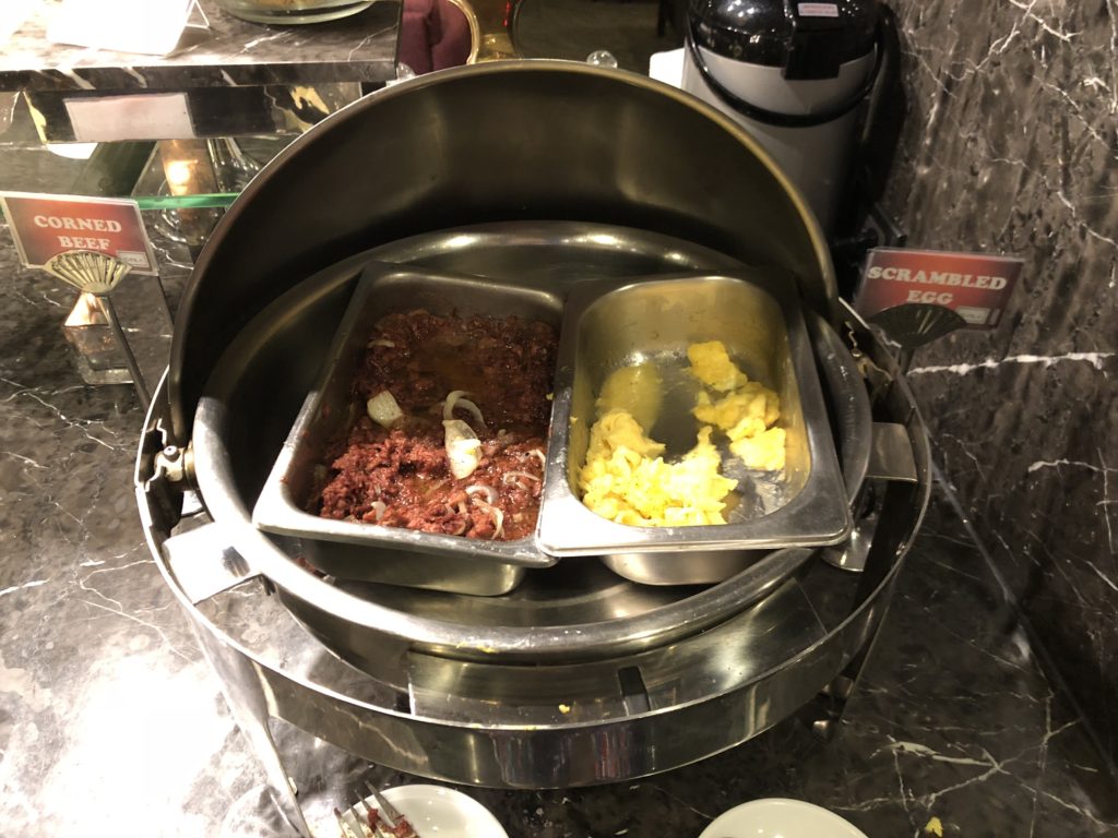 クラブマニラ食べ物