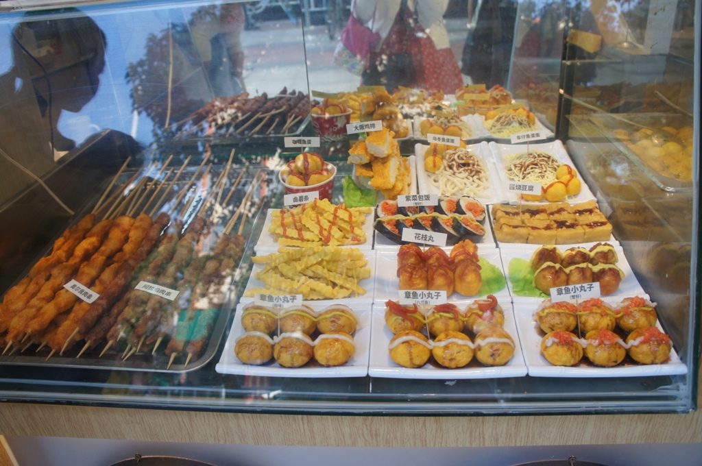 たこ焼き屋さんのメニュー