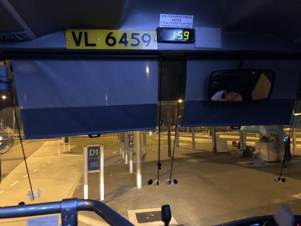 港珠澳大橋バス