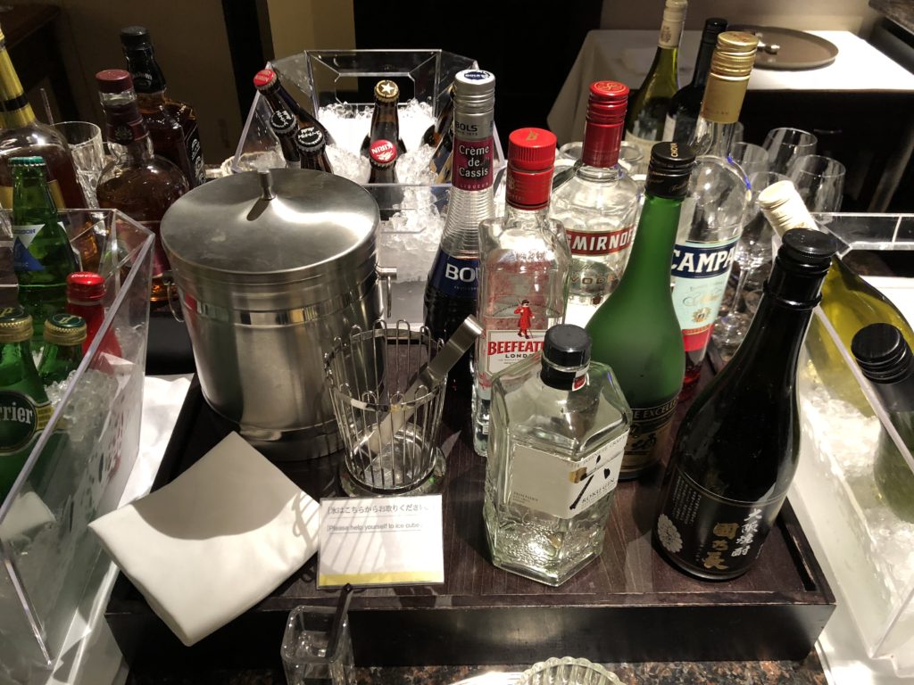 クラブラウンジのリキュール