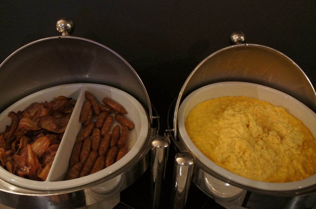 クラブラウンジの朝食