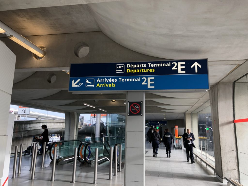 シャルルドゴール空港