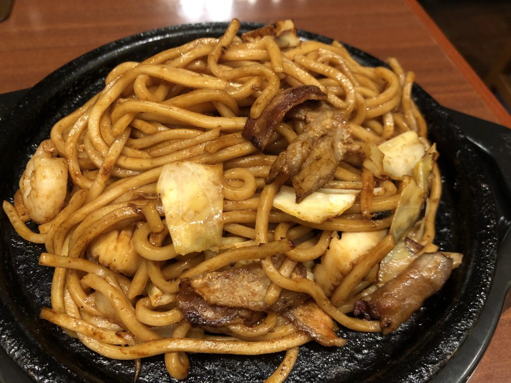 ぼてぢゅうの焼きそば