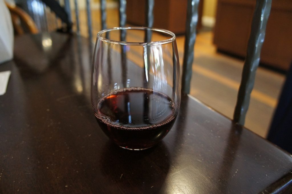 Napa Winery Innワインテイスティング