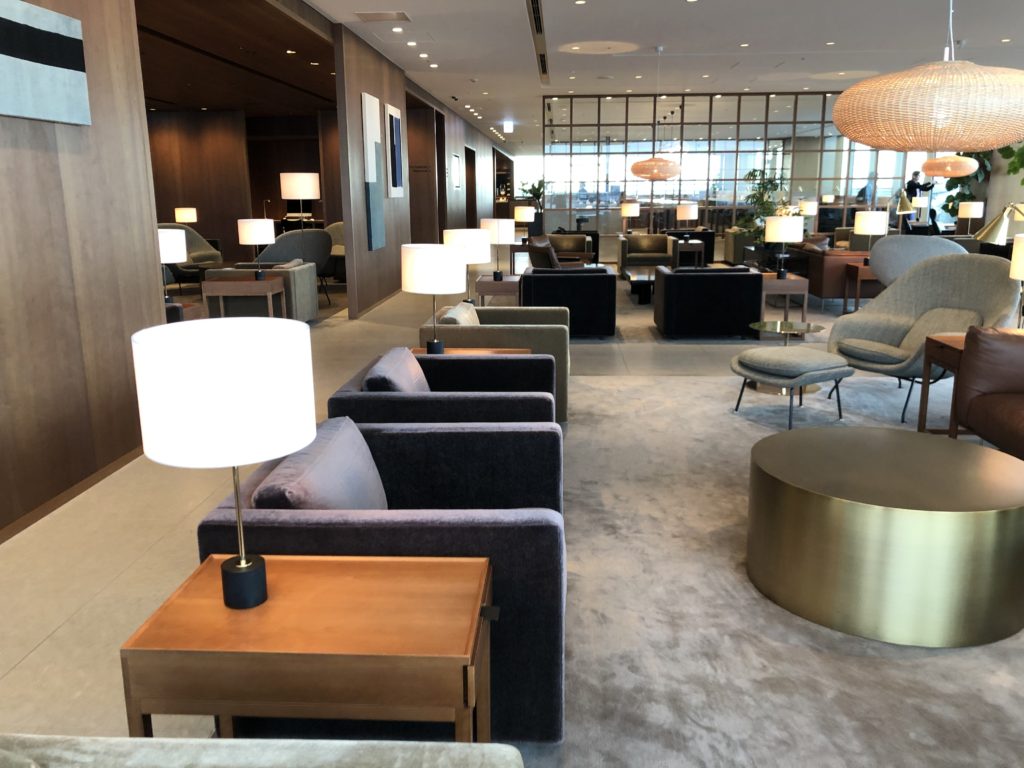 キャセイパシフィックラウンジ