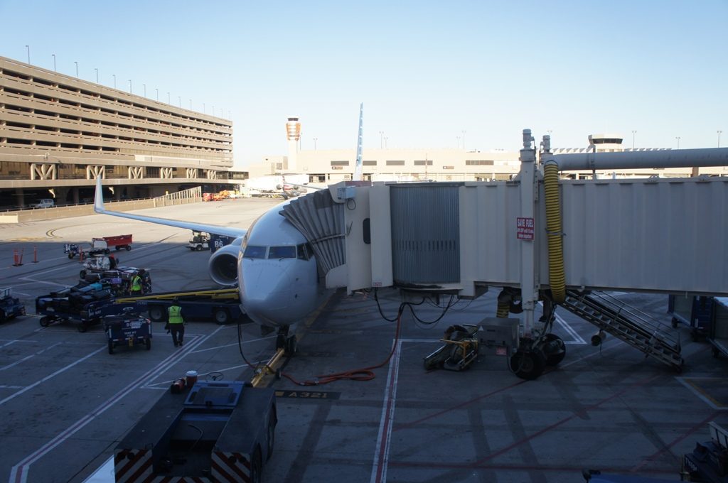 アメリカン航空飛行機