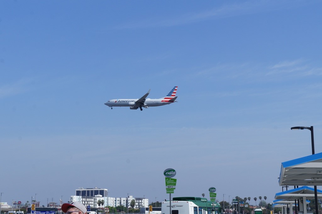 アメリカン航空の飛行機