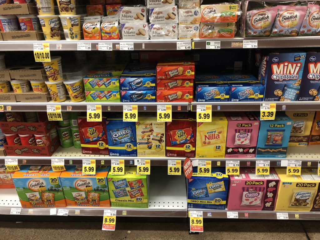 ラルフスのクッキー売り場