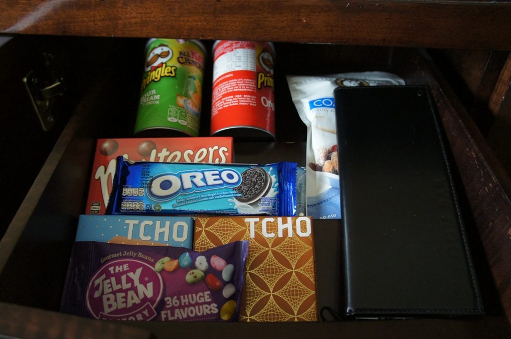 インターコンチネンタル香港ミニバー