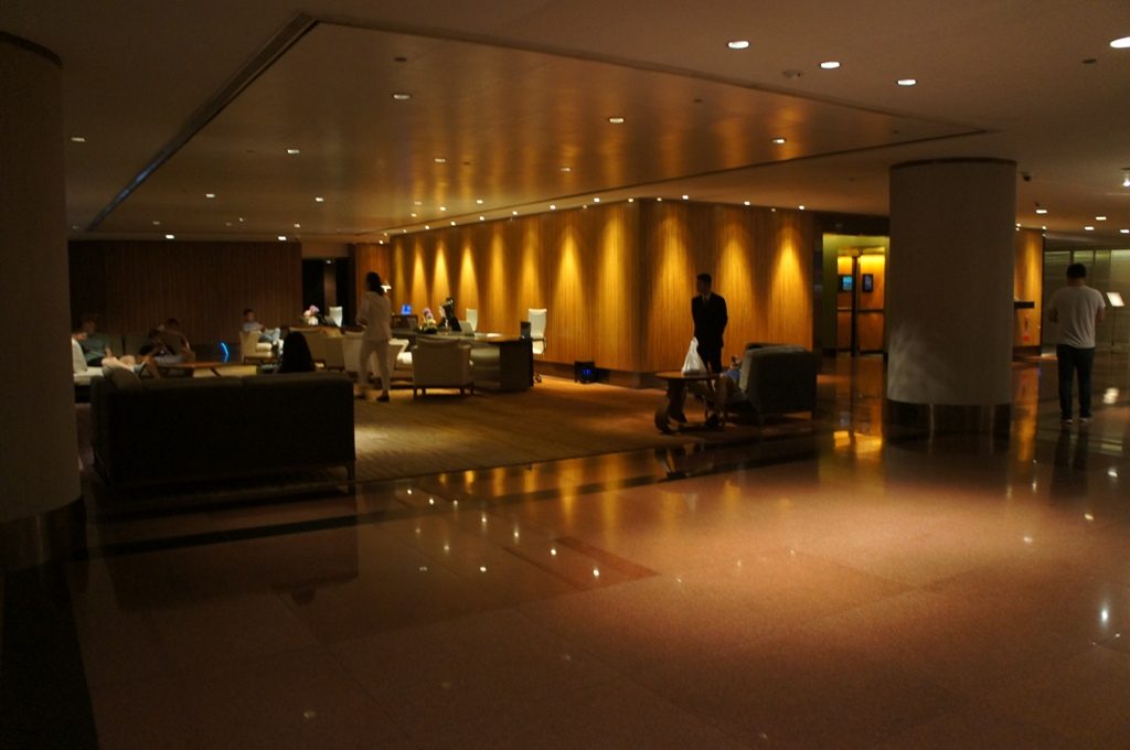 インターコンチネンタル香港ロビー