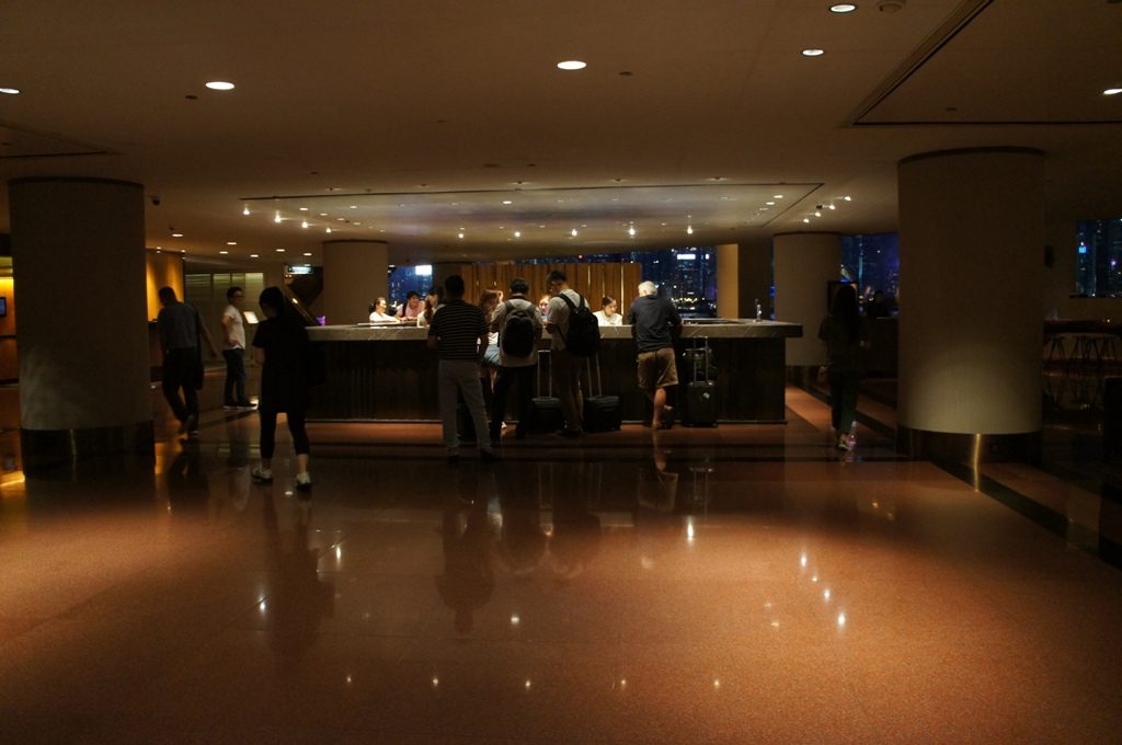 インターコンチネンタル香港ロビー