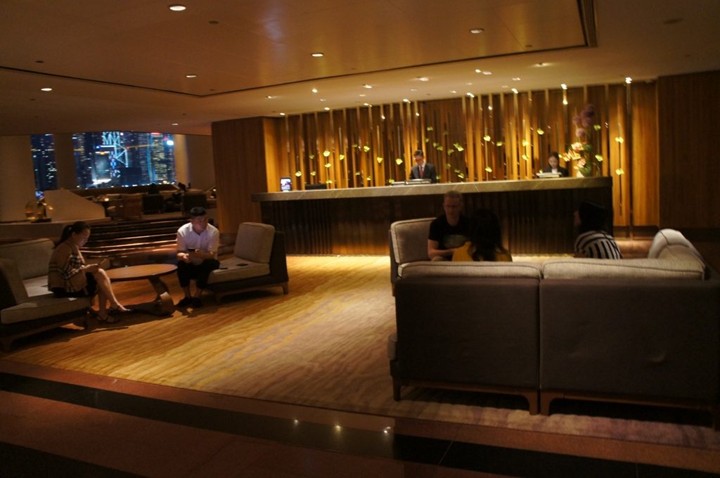 インターコンチネンタル香港ロビー