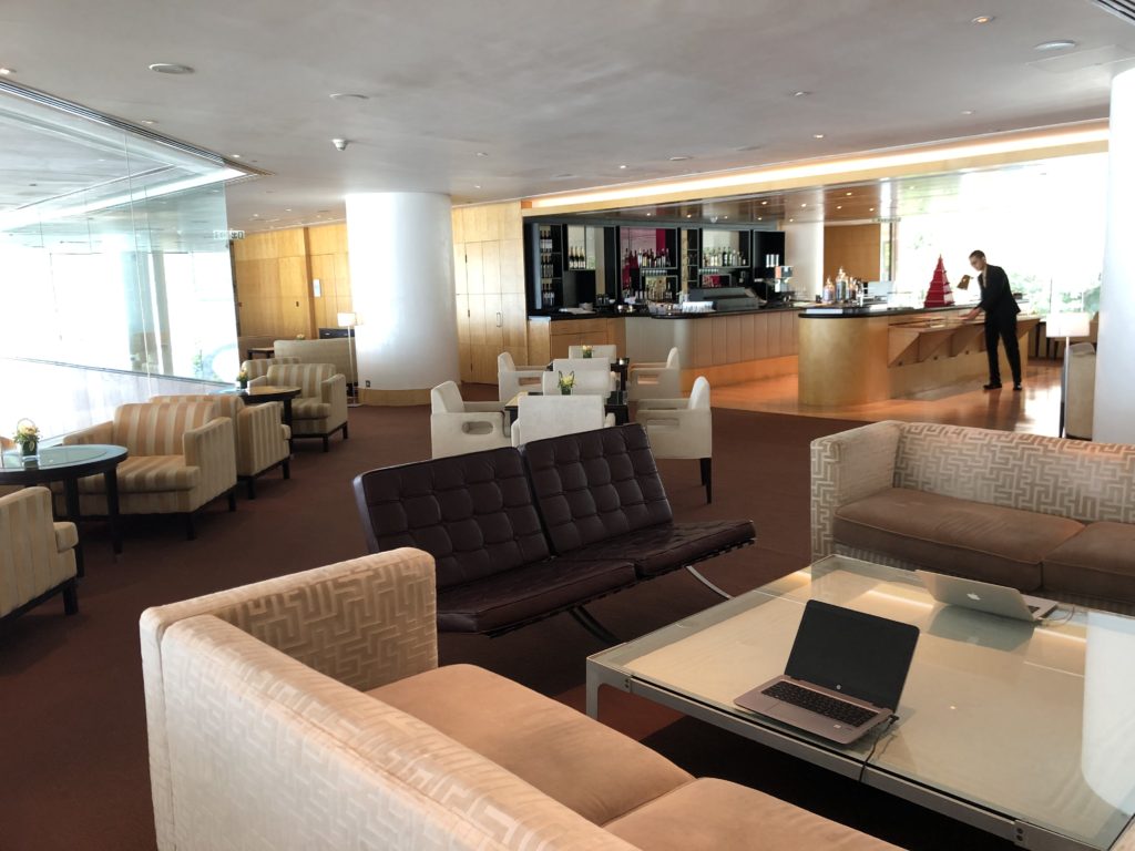 インターコンチネンタル香港クラブラウンジ