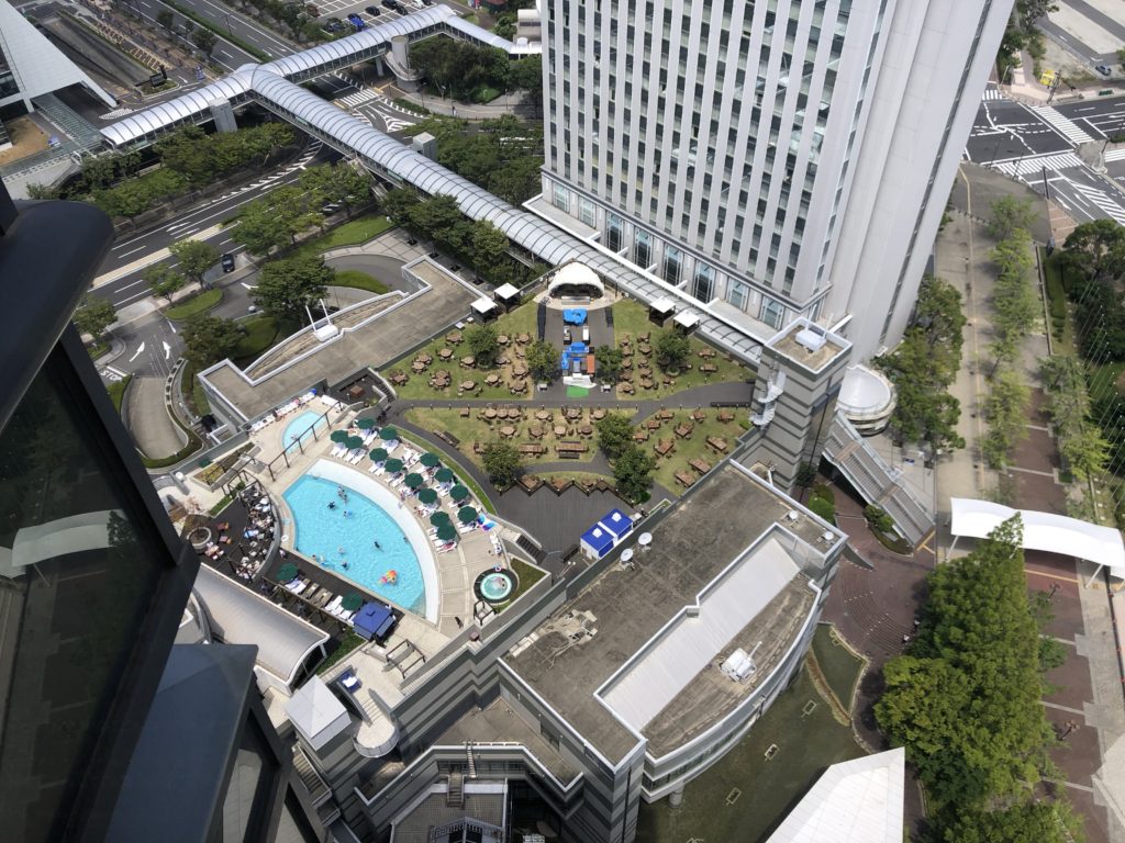 ハイアットリージェンシー大阪景色