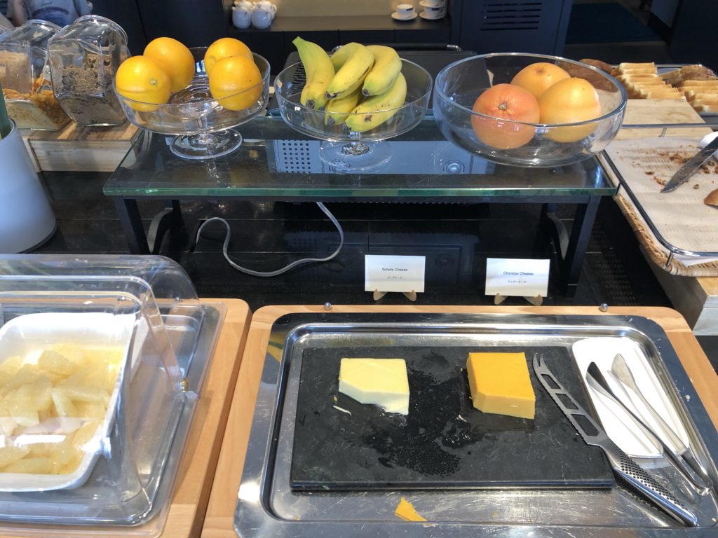 ハイアットリージェンシー大阪クラブラウンジの朝食