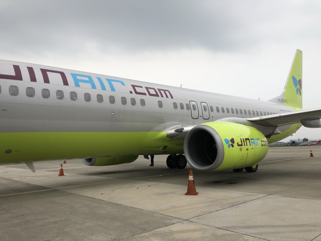 ジンエア飛行機