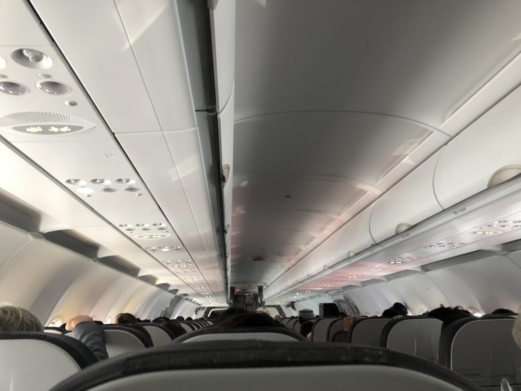 ベトジェットエア機内