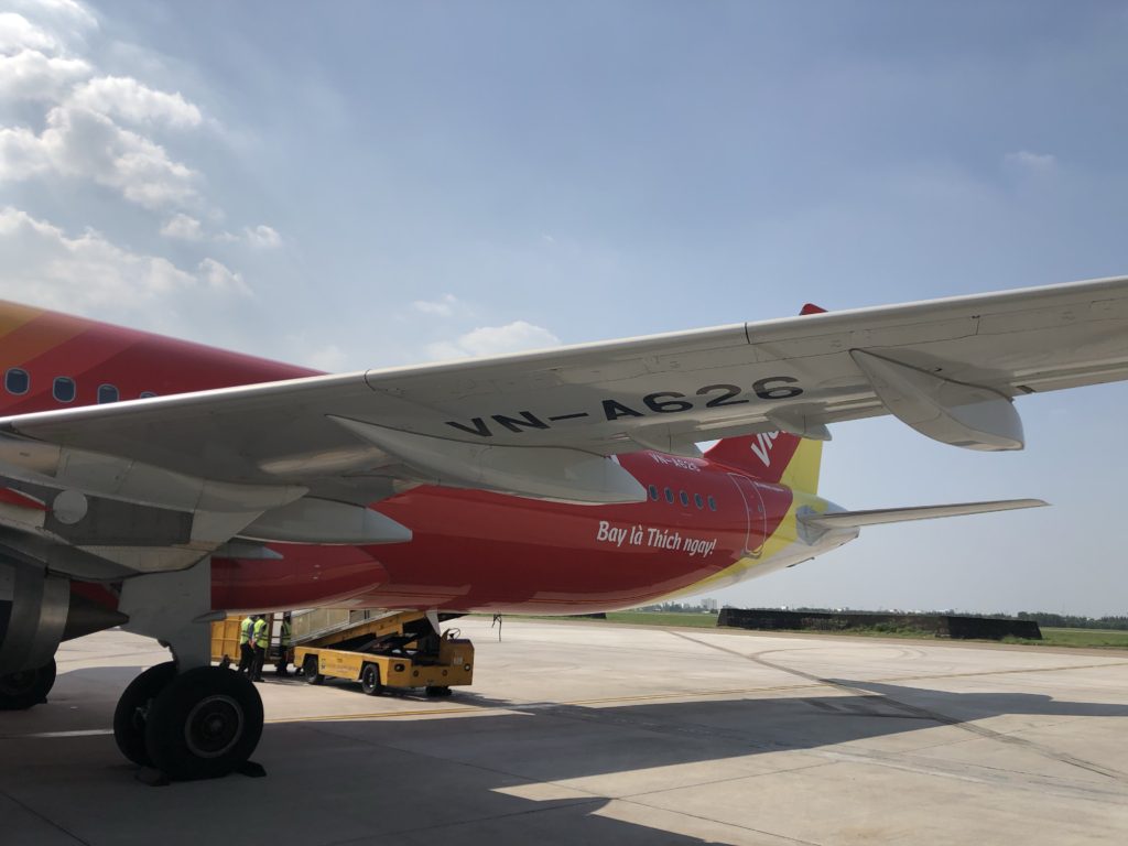 ベトジェットエア飛行機