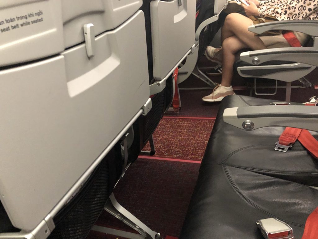 ベトジェットエア機内