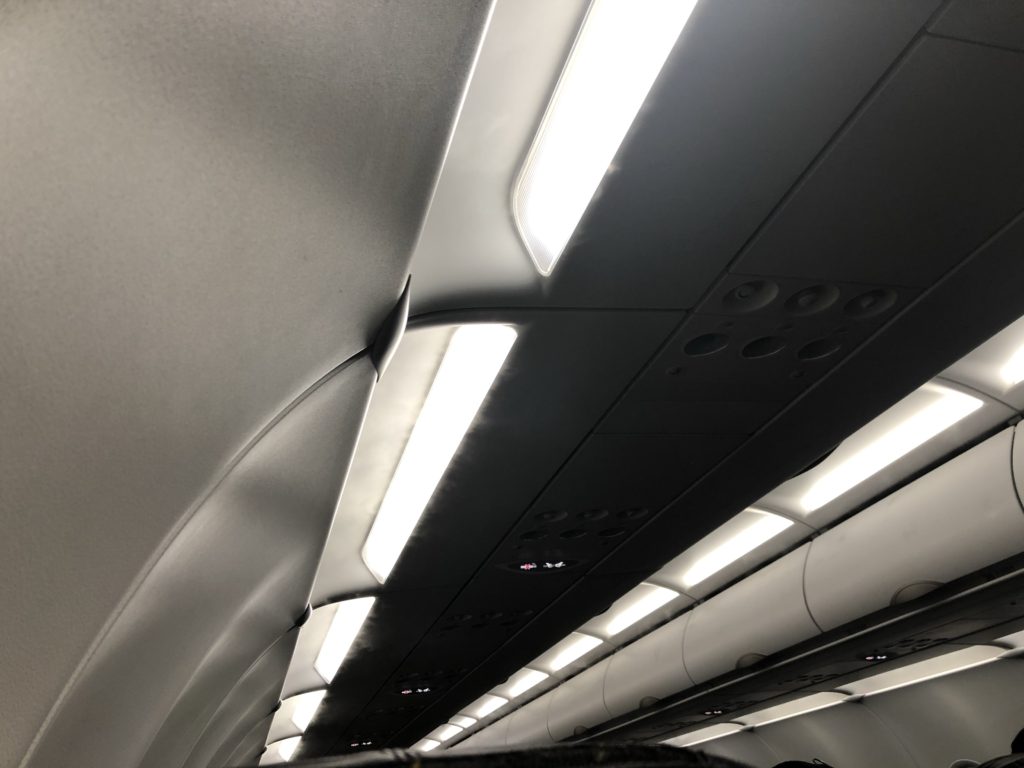 ベトジェットエア機内