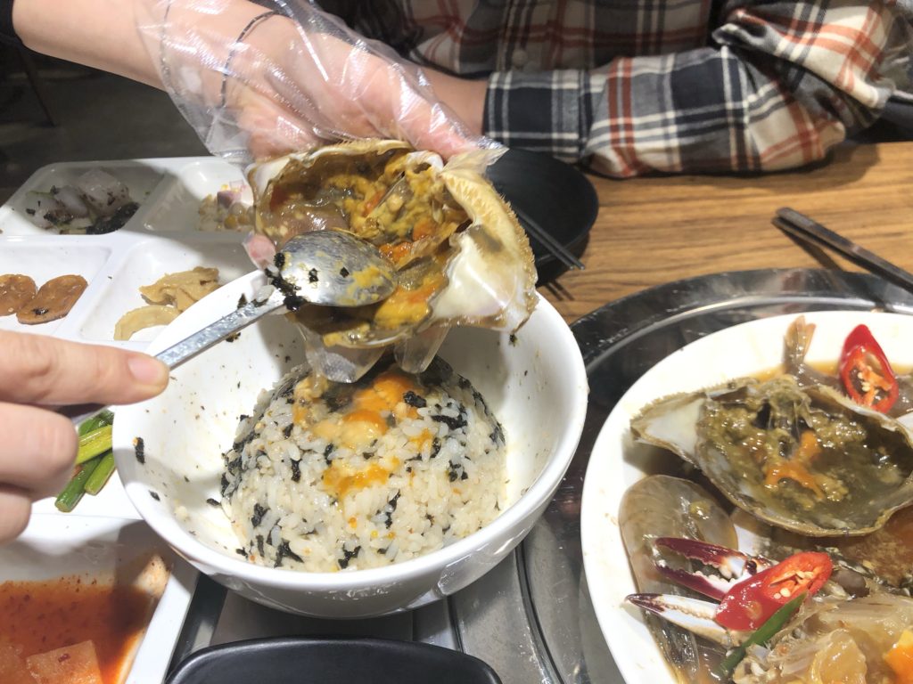 オダリチプかにみそごはん