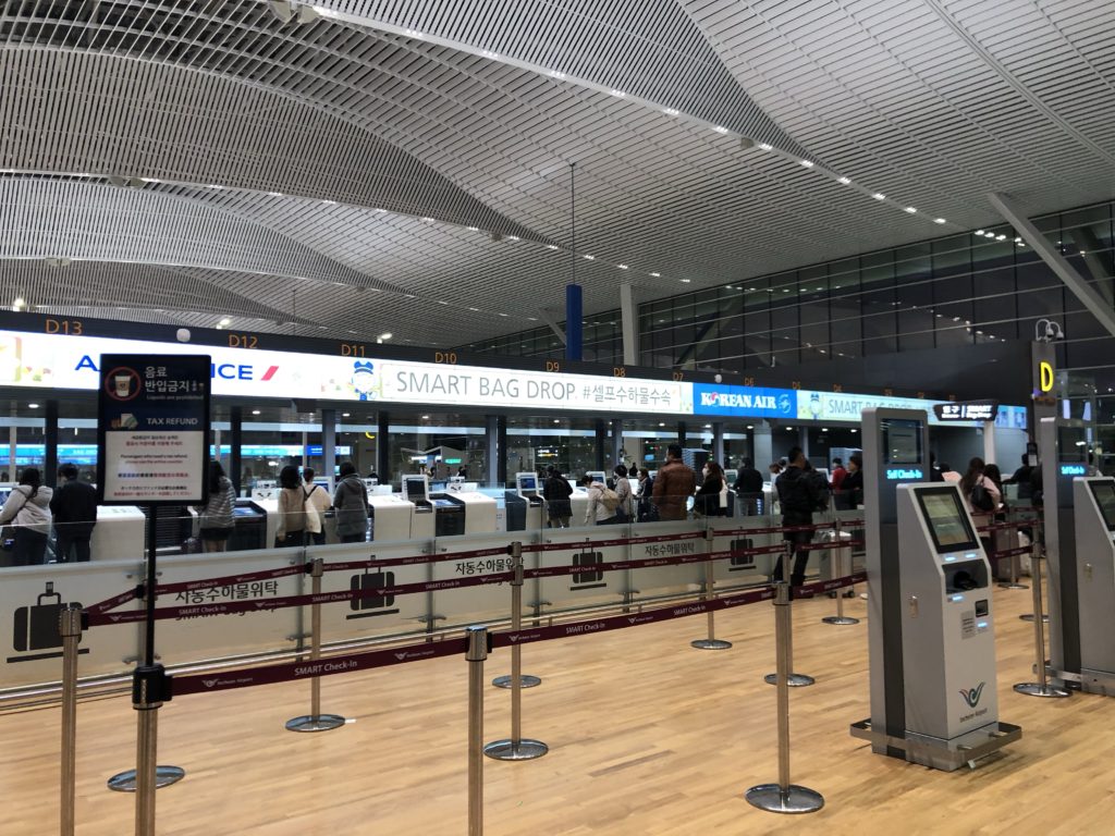 荷物預けカウンター