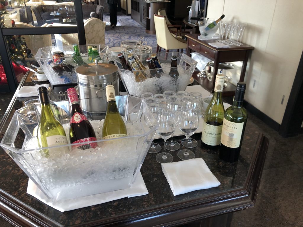 ウェスティン大阪クラブラウンジ