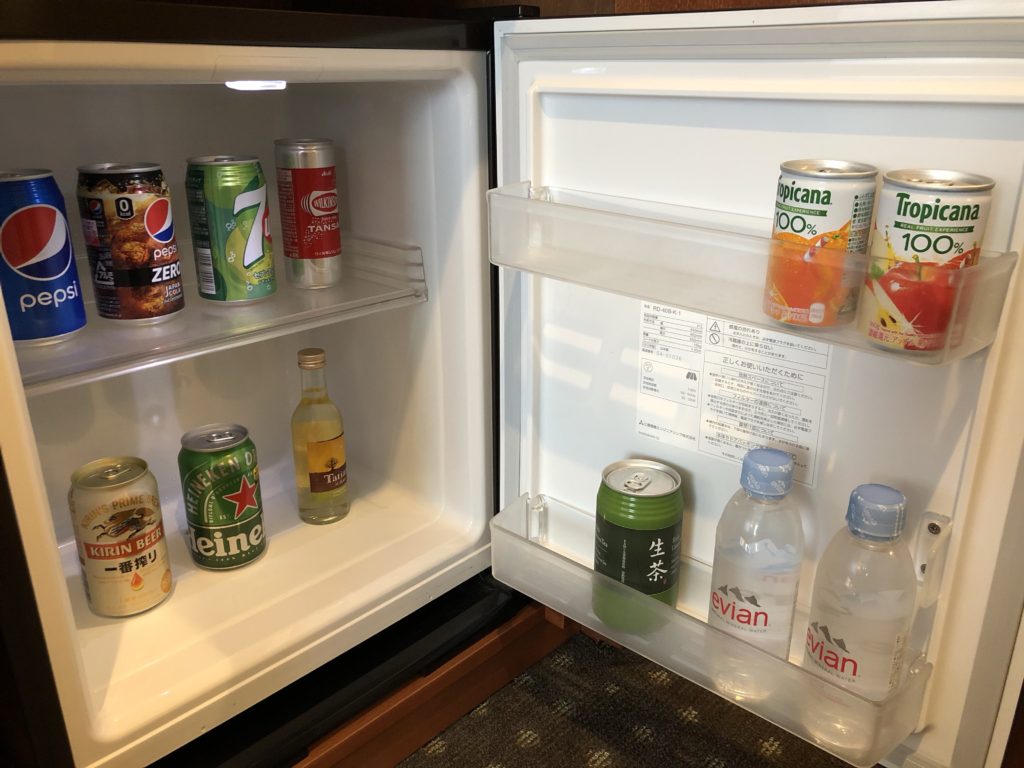 横浜ベイシェラトン冷蔵庫