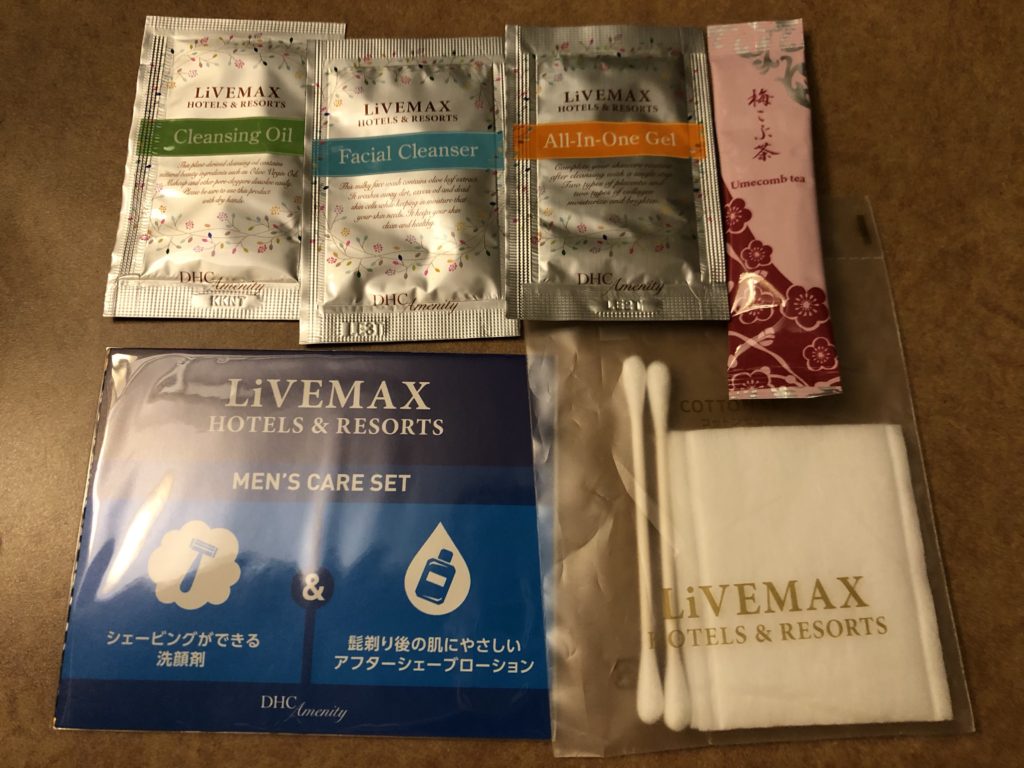 ホテルリブマックス那覇アメニティ