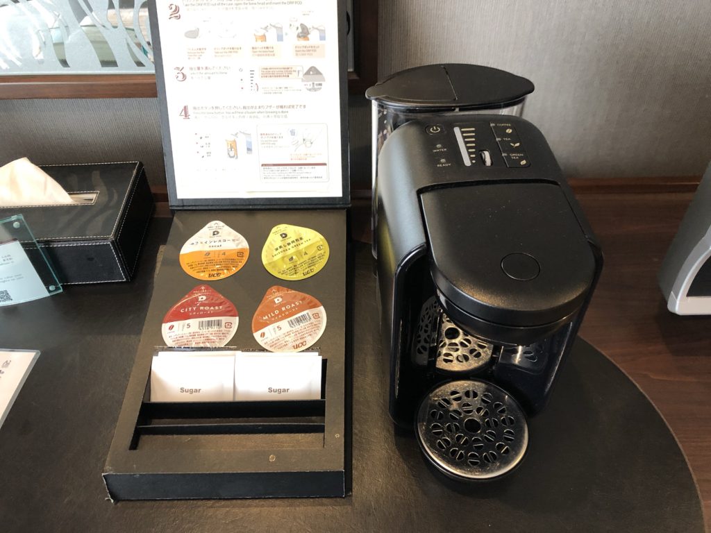 沖縄ハーバービューホテルコーヒーマシン