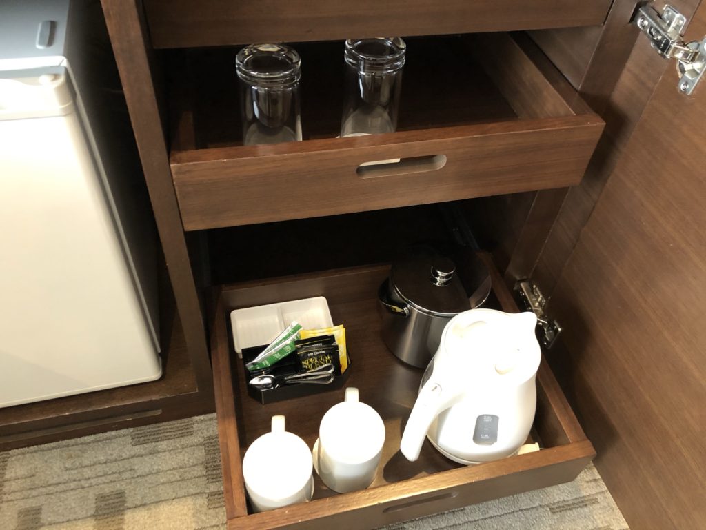 沖縄ハーバービューホテルお茶セット