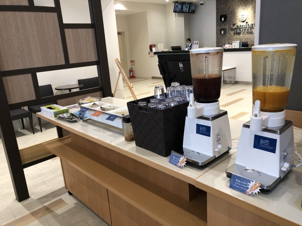 コンフォートホテル朝食