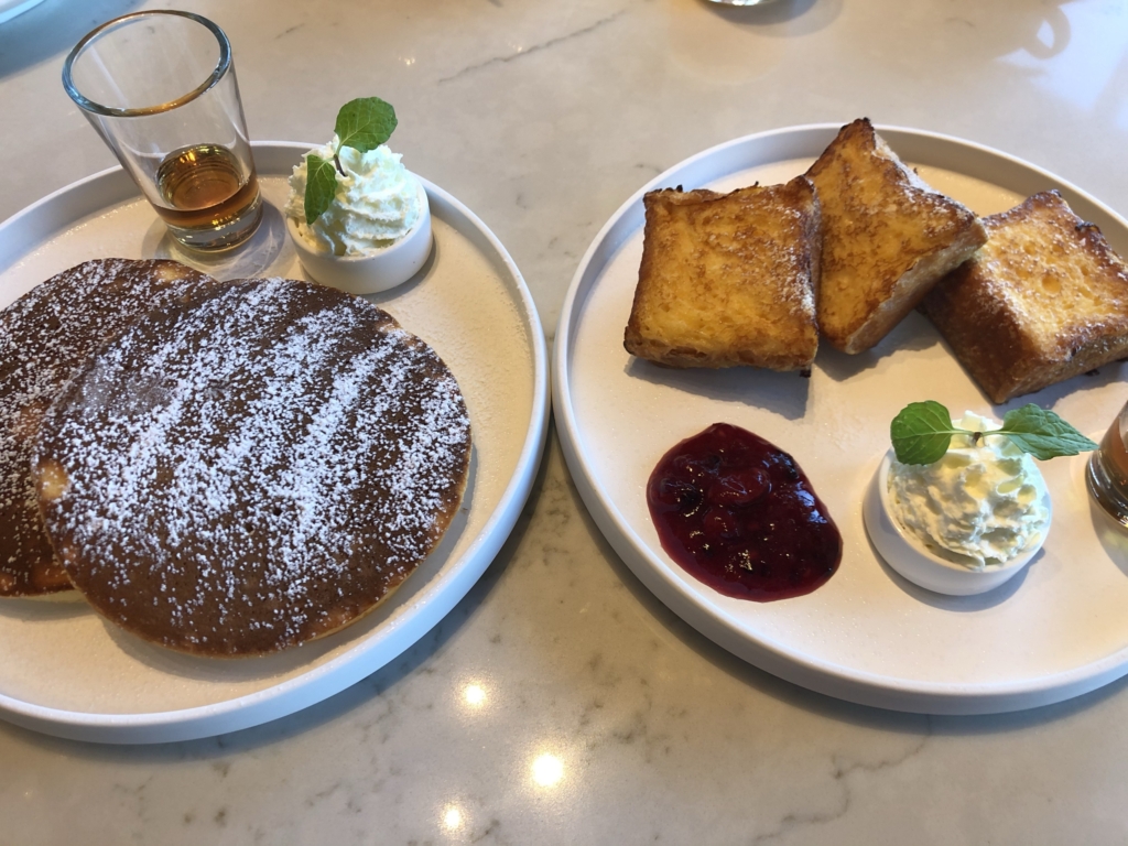 メズム東京シェフズシアターの朝食
