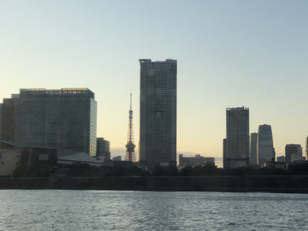 東京水辺ラインからの景色