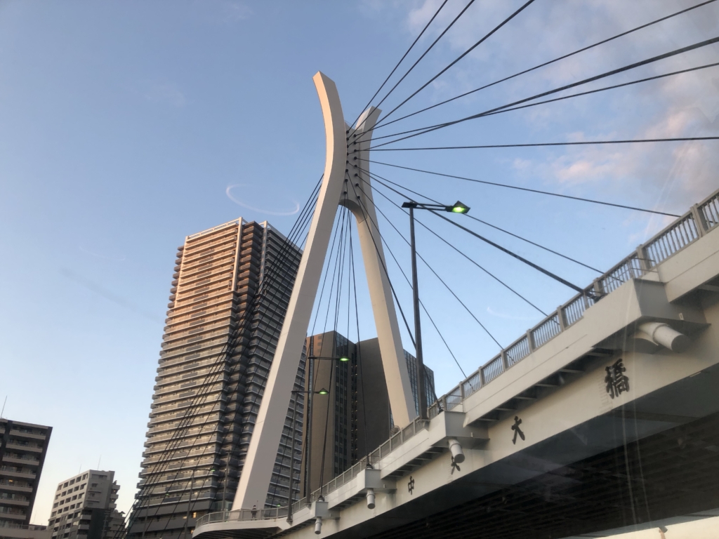 東京水辺ラインからの景色