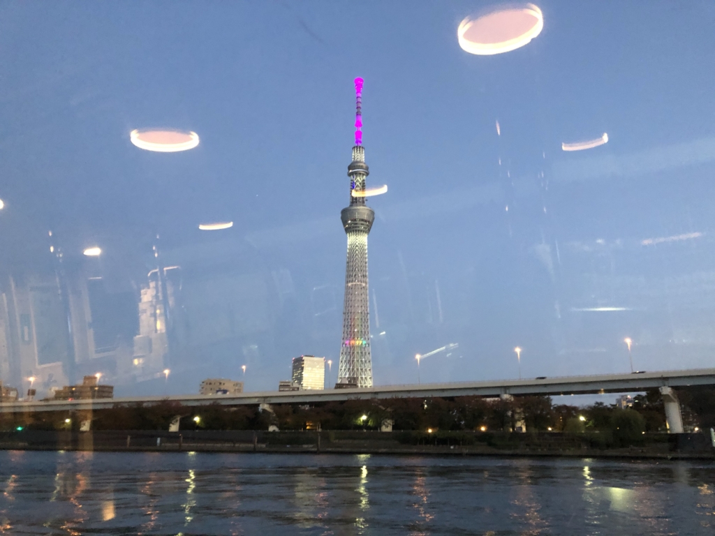 東京水辺ラインからの景色