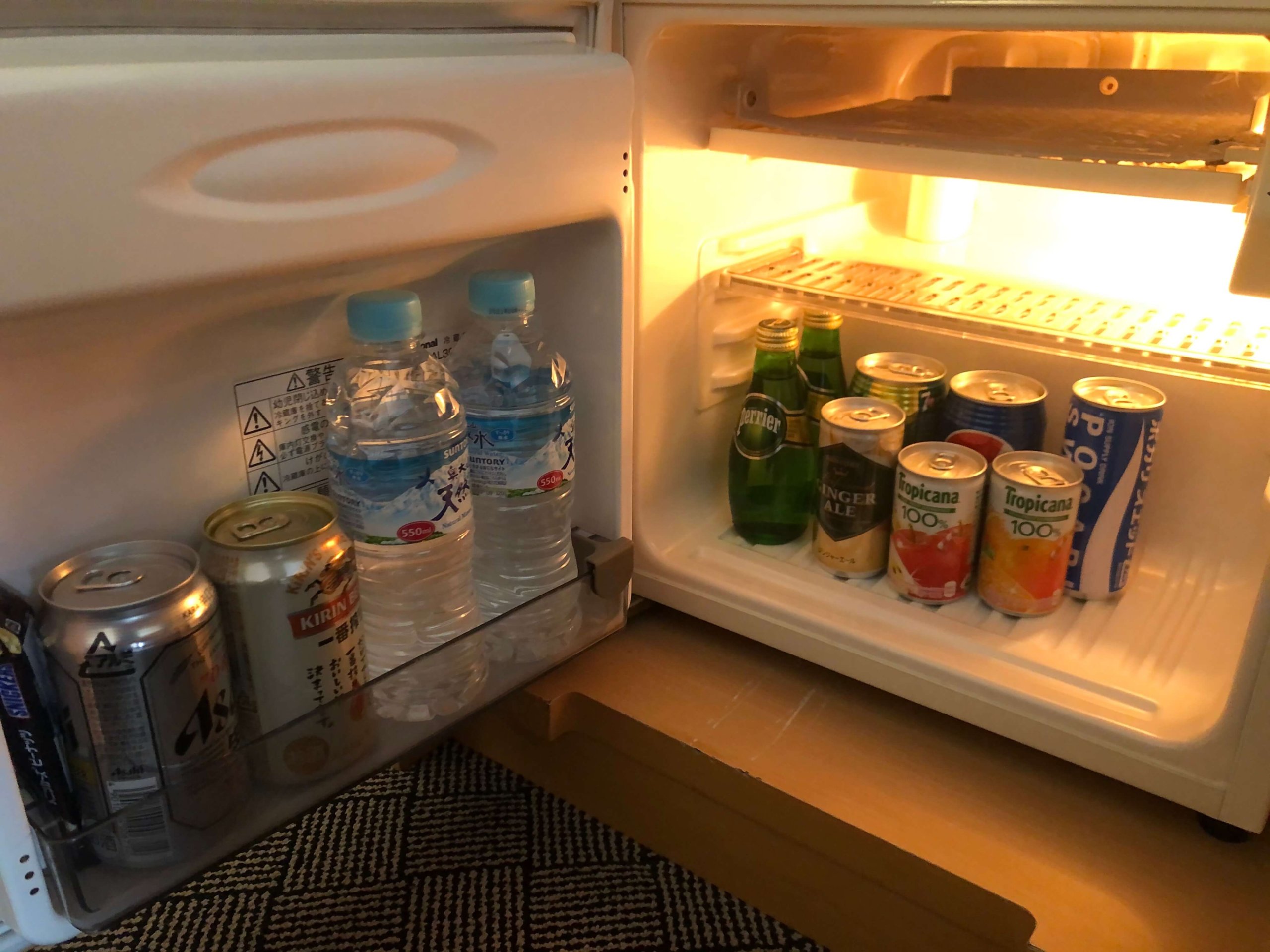 シェラトン都ホテル大阪冷蔵庫